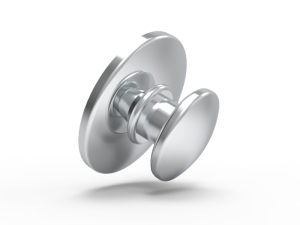 Кнопка лингвальная круглая фото в интернет-магазине Дентаурум