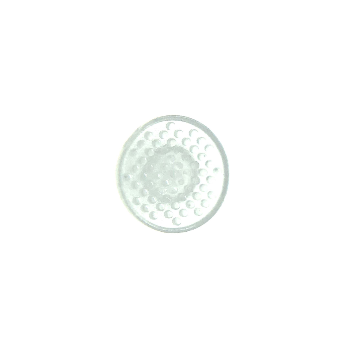 ceramic lingual button transparent 2
