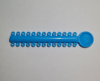 Лигатура эластичная на модуле Hestia голубая (Aqua) 26 колец фото в интернет-магазине Дентаурум