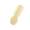 Лигатура эластичная на "дереве" mini цвет зуба 1 модуль х 10 колец фото в интернет-магазине Дентаурум