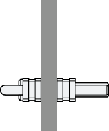 Винт секционный Micro прямой, расширение 5 мм, 6.2 x 2.8 x13 мм фото в интернет-магазине Дентаурум