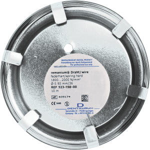 Проволока лабораторная Remanium круглая пружинно жесткая 1,5 мм 10 м фото в интернет-магазине Дентаурум