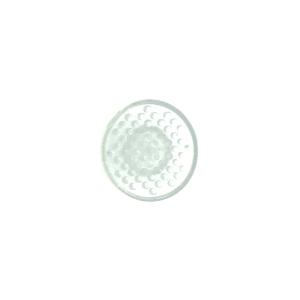 ceramic lingual button transparent 2