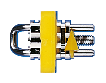 Винт секционный Micro изогнутый вниз, расширение 5 мм, 6.2 x 2.8 x 13,5 мм фото в интернет-магазине Дентаурум
