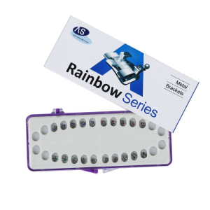 Брекеты лигатурные металлические Rainbow, стандарт с кр. 3,4,5 - 20 шт. АКЦИЯ фото в интернет-магазине Дентаурум