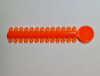 Лигатура эластичная на модуле Hestia оранжевая (Orange) 26 колец фото в интернет-магазине Дентаурум