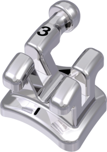 Брекеты лигатурные металлические Discovery Smart Roth 022 кр.3,4,5, 20 шт. фото в интернет-магазине Дентаурум