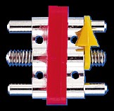 Винт расширяющий Standard 6 мм, 10,0х3,1х12,0 мм узкий корпус в/ч, c 2 напр. фото в интернет-магазине Дентаурум
