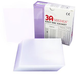 Пластины EV Gasket Splint 030 для ортодонтических шин квадратные твердые 127х127 мм / 0,75 мм 30 шт. фото в интернет-магазине Дентаурум