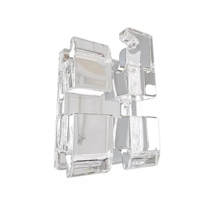 Брекеты лигатурные сапфировые Christal MBT 022 с кр. 3,4,5 - 20 шт. фото в интернет-магазине Дентаурум