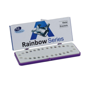 Брекеты лигатурные металлические Rainbow, мини с кр. 3,4,5 - 20 шт. АКЦИЯ фото в интернет-магазине Дентаурум
