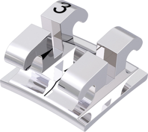 Брекеты лигатурные металлические Equilibrium 2 Standard Edgewise 018 без кр., 10 наборов, 200 шт. фото в интернет-магазине Дентаурум