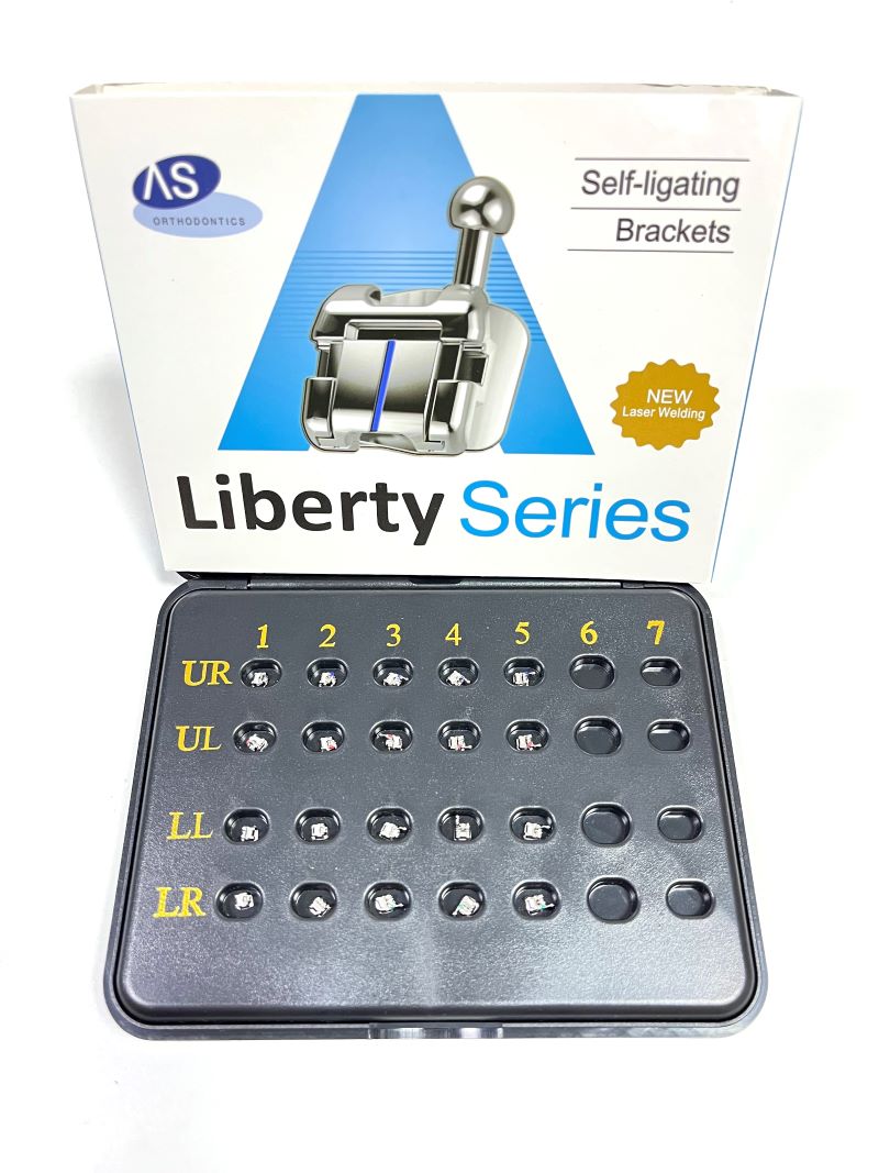Liberty interactive metal self ligating web
