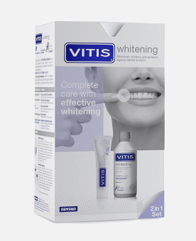 Набор отбеливающий Whitening Kit (паста, ополаскиватель) фото в интернет-магазине Дентаурум