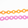 Цепочка эластичная оранжевая, без шага 4,6 м фото в интернет-магазине Дентаурум