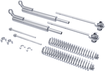 Пружина Саббаха SUS-3 универсальная телескопическая, набор c ключом фото в интернет-магазине Дентаурум