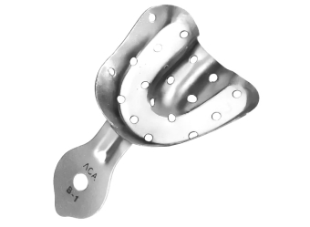 Ложка слепочная металлическая ЛСВ-3 фото в интернет-магазине Дентаурум