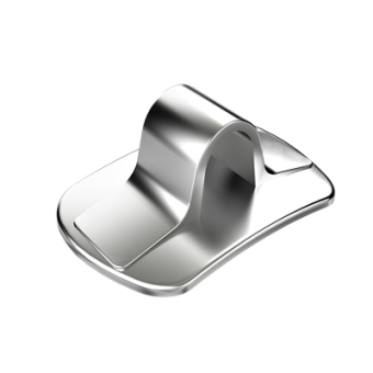  Кнопка лингвальная прямоугольная с ушком фото в интернет-магазине Дентаурум