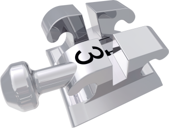 Брекеты лигатурные металлические Equilibrium Mini Roth 018 кр 3,4,5, 20 шт. фото в интернет-магазине Дентаурум