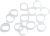 Тяга эластичная безлатексная 6,4 мм 1/4 F 6,5 оз (184 г), ракета №13, сильная 100 шт САНКЦИИ фото в интернет-магазине Дентаурум