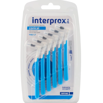Ершики межзубные INTERPROX Plus Conical 1,7 мм, 6 шт. фото в интернет-магазине Дентаурум
