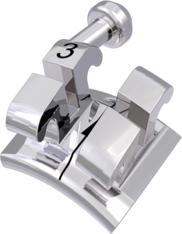 Брекеты лигатурные металлические Equilibrium Mini MBT 022 кр.3,4,5, 20 шт. фото в интернет-магазине Дентаурум