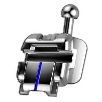 Брекеты самолигирующие металлические пассивные Liberty 022 стандартный торк, с кр. 3,4,5 - 20 шт. фото в интернет-магазине Дентаурум