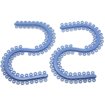 Сепаратор эластичный на модуле синий 70 колец фото в интернет-магазине Дентаурум