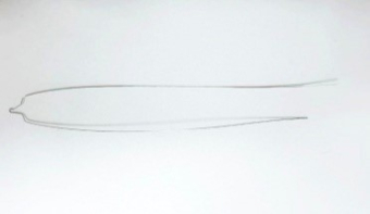 Лигатура металлическая Кобаяши длинная 012, уп.10 шт. фото в интернет-магазине Дентаурум