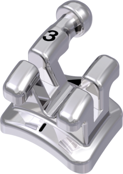 Брекеты лигатурные металлические Discovery Smart MBT 018 кр.3,4,5, 20 шт. фото в интернет-магазине Дентаурум