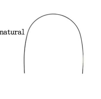 Дуга нитиноловая супер-эластичная NiTi натуральная форма 020 н/ч фото в интернет-магазине Дентаурум