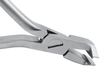 Кусачки дистальные Premium-Line Mini с ловушкой, с длинными ручками для проволоки 0.56 x 0.70/22x28 фото в интернет-магазине Дентаурум