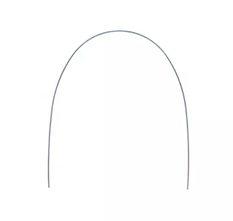 Дуга нитиноловая супер-эластичная NiTi овоидная форма 012 н/ч фото в интернет-магазине Дентаурум