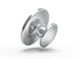 Кнопка лингвальная круглая фото в интернет-магазине Дентаурум